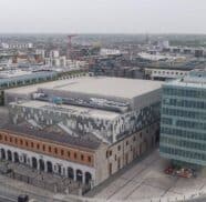 Aerial view, 3Arena, Docklands, Dublin City_Web Size