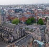 Aerial view, Christ Church, Cathedral, Dublin City_Web Size