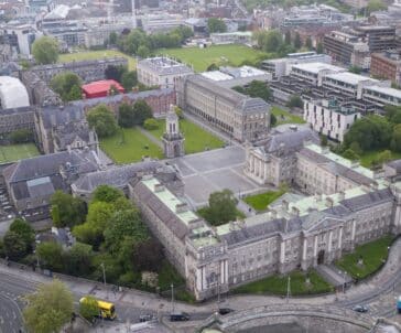Aerial view, Trinity College, Dublin City_Web Size